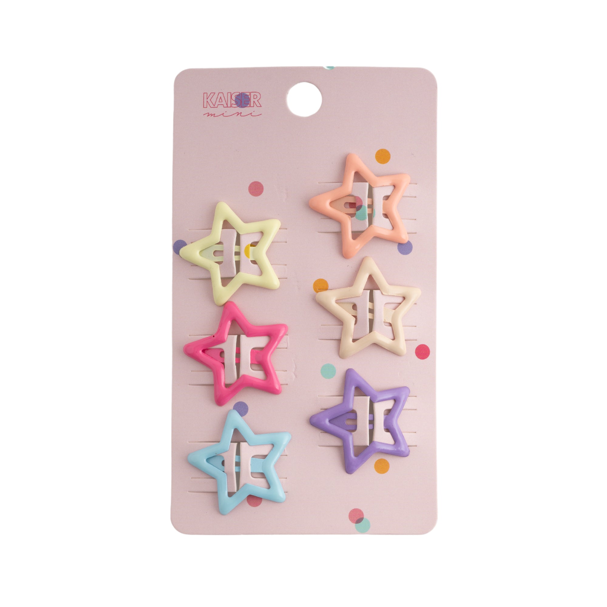 Kids 6pKids Claw Clip Set - STAR